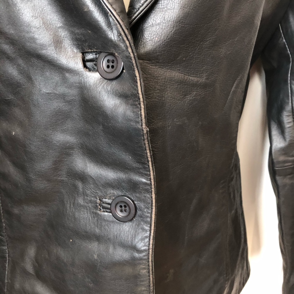 Nordstrom Rubbish leather jacket size large - Picture 4 of 11